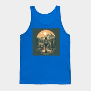 Backpacking Hiking Wanderlust Tank Top